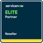 Badge ELITE attribué à Orange Business pour son excellence en tant que revendeur ServiceNow